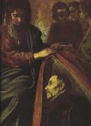 Diego Velazquez St Ildefonso Receiving the Chasuble from the Virgin(detail) (df01) china oil painting artist